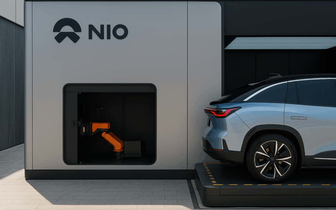Nio Batterietausch