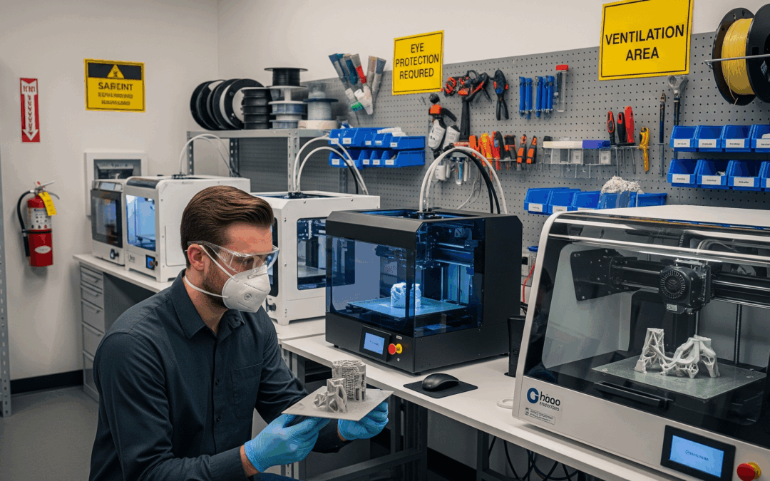 Sicherheit beim 3D‑Drucken: Risiken minimieren für Gesundheit & Umwelt